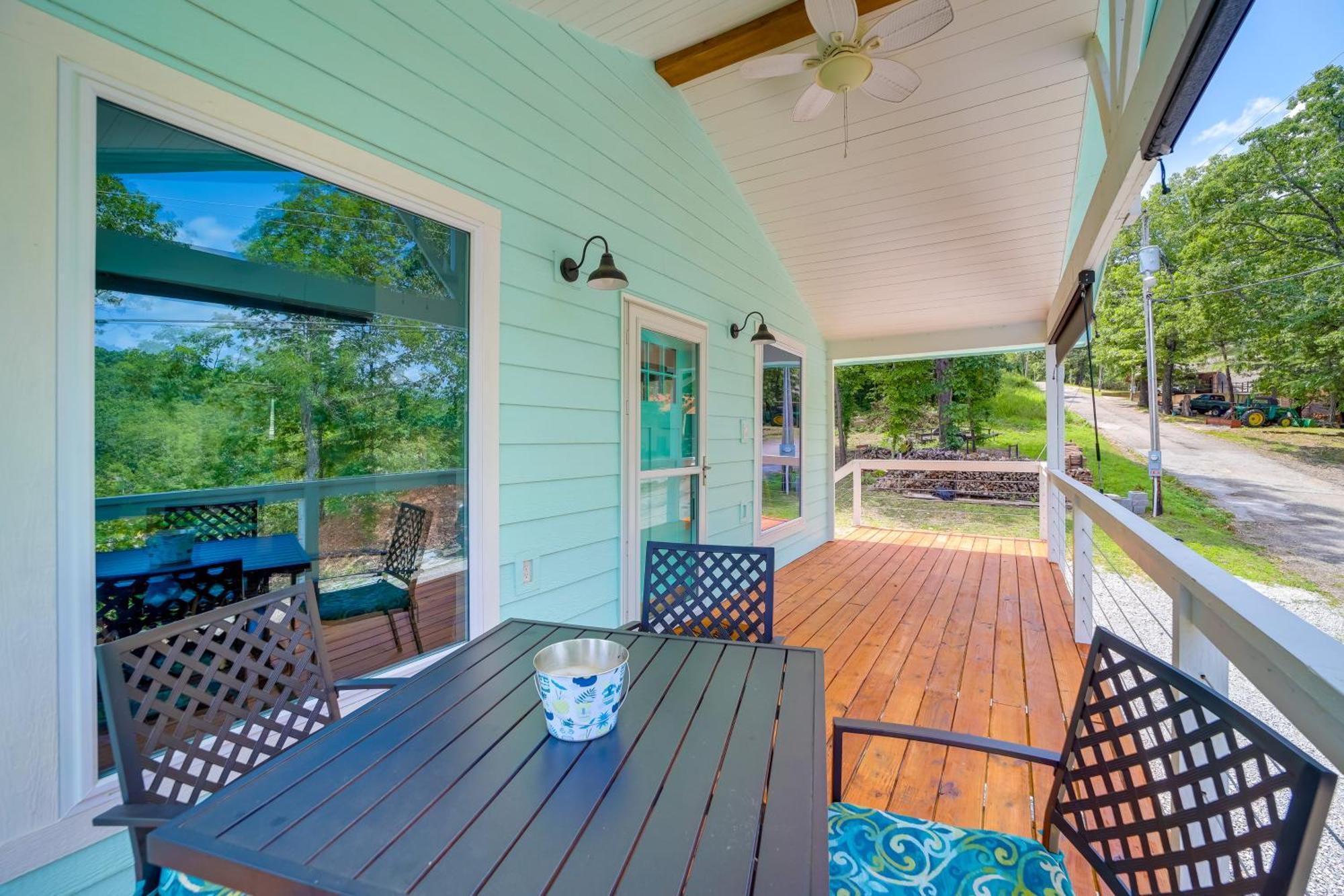 Cozy Eucha Cottage At Grand Lake With Hot Tub! ภายนอก รูปภาพ