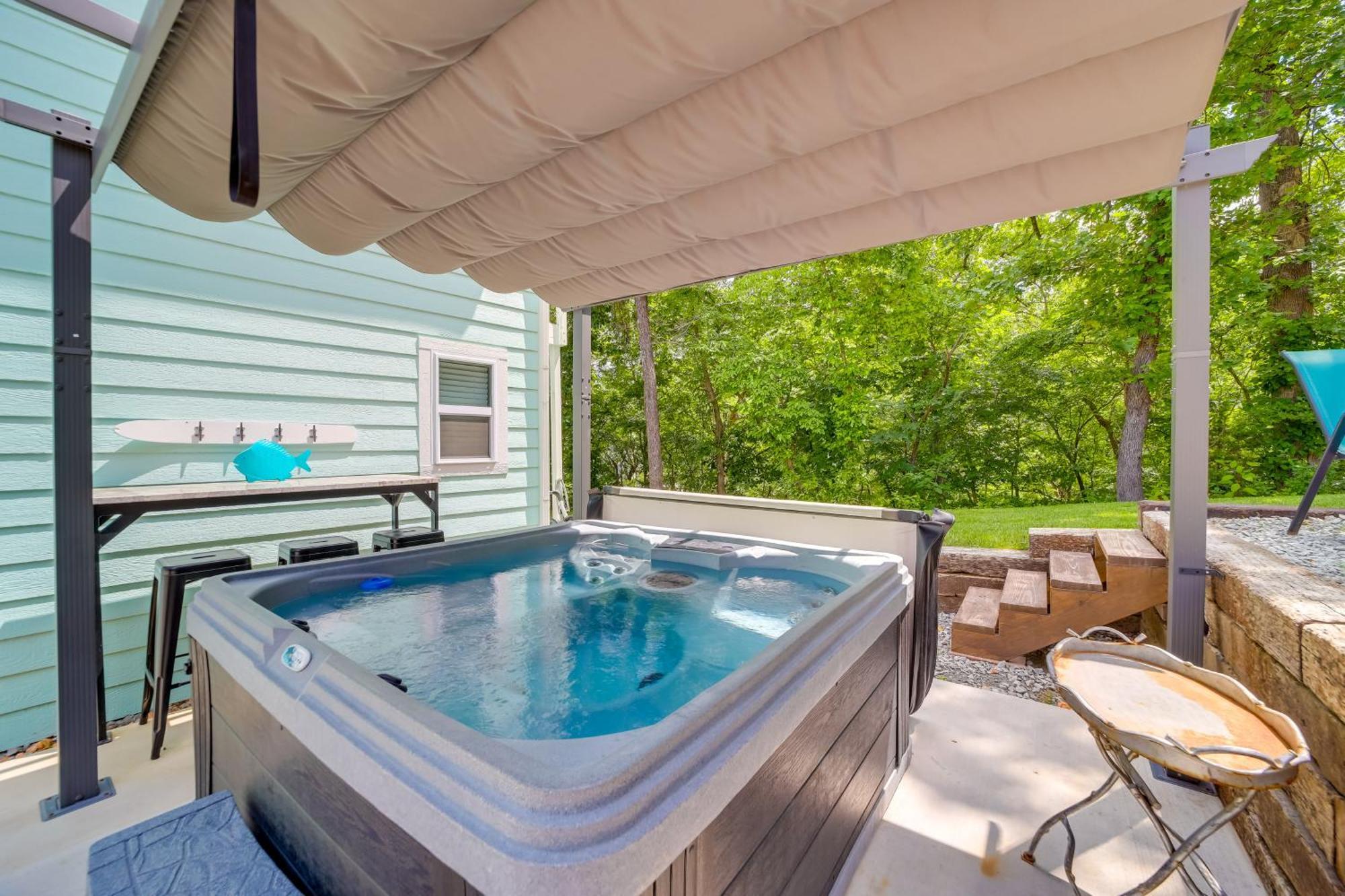 Cozy Eucha Cottage At Grand Lake With Hot Tub! ภายนอก รูปภาพ
