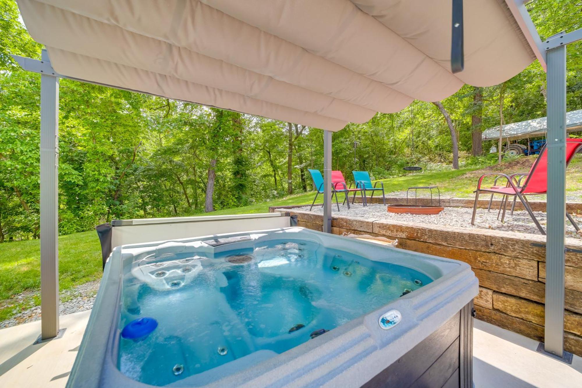 Cozy Eucha Cottage At Grand Lake With Hot Tub! ภายนอก รูปภาพ