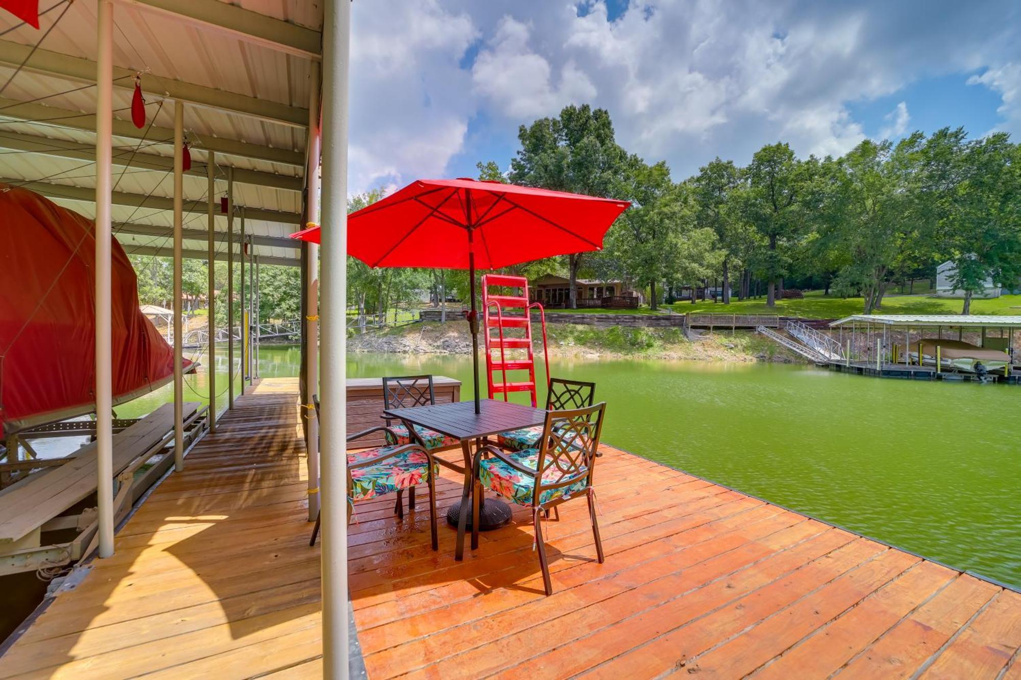 Cozy Eucha Cottage At Grand Lake With Hot Tub! ภายนอก รูปภาพ