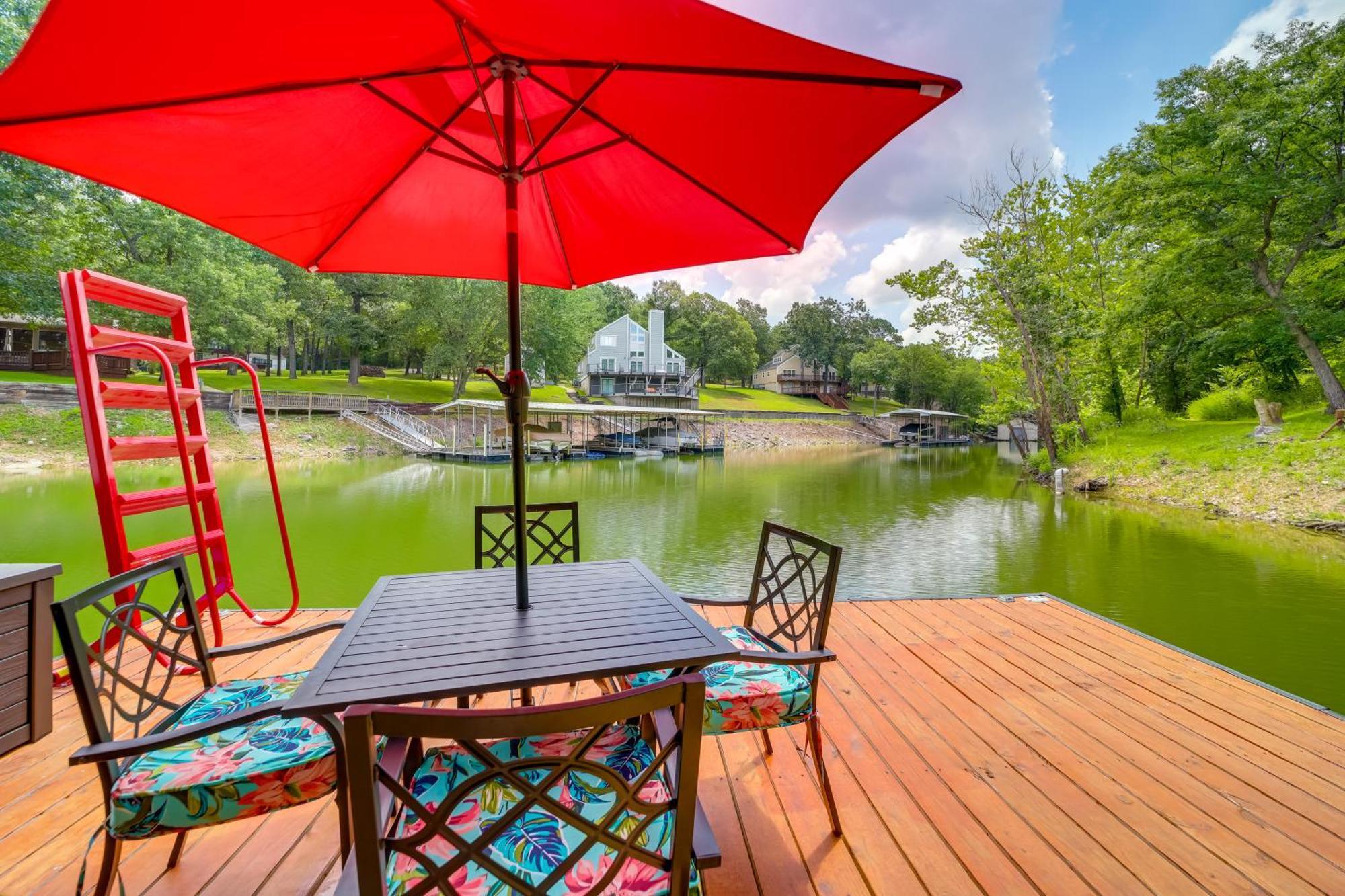 Cozy Eucha Cottage At Grand Lake With Hot Tub! ภายนอก รูปภาพ