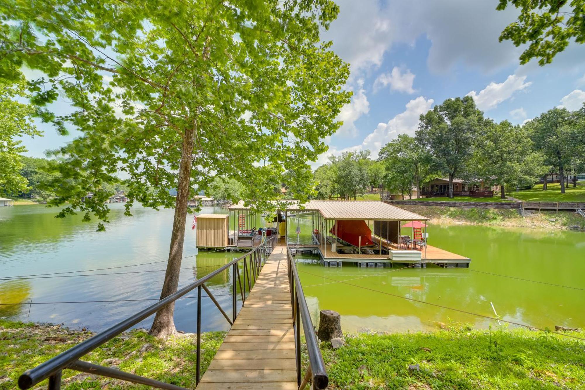 Cozy Eucha Cottage At Grand Lake With Hot Tub! ภายนอก รูปภาพ